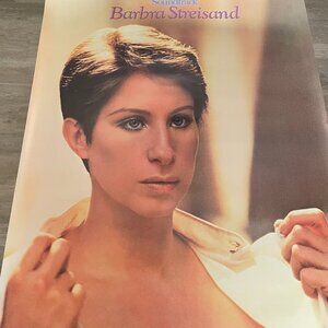 Yentl Original Movie Soundtrack Barbara Streisand Poster 1983 Vintage